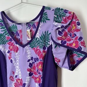 Floral Purple Maxi Dress